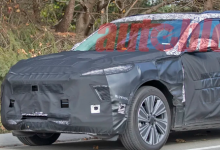 别克 Electra SUV 的照片显示它在公共道路上进行测试