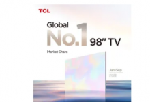 TCL 宣称自己在 98 英寸电视市场排名第一