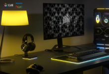 CORSAIR 宣布与 iCUE 和飞利浦 Hue 建立合作伙伴关系