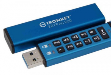 金士顿 IronKey Keypad 200 硬件加密 USB 驱动器发布