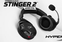 HyperX 使用更新的 Cloud Stinger 2 无线预算游戏耳机切断电源线