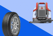 便携式 Hoover spot vac 和 Goodyear 轮胎各减 50 美元