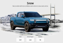 Rivian R1T 和 R1S 通过无线更新获得雪地模式