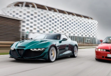 阿尔法罗密欧 Giulia SWB Zagato 展示了一款光彩夺目的绿色一次性双门轿跑车
