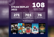  Steam 发布自己的个性化年度倒带功能