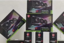 Nvidia的RTX 4070 Ti在中国的预购价格并不理想