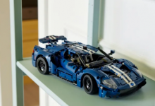 Lego Technic 的 1/12 比例福特 GT 套件非常详细