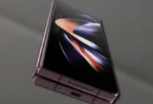 三星 Galaxy Z Fold4 上的显示屏缝隙非常明显