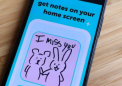 Noteit Widget 应用程序可让您与另一半交换可爱的笔记