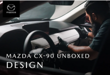 马自达 CX-90 又放了一个预告片 这次展示了内部零件
