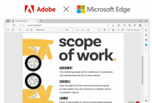 Adobe Acrobat 使 PDF 在 Microsoft Edge 中阅读得更加出色
