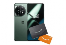 预购 OnePlus 11 亚马逊赠送 100 美元礼品卡