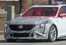 2024 年凯迪拉克 CT5-V Blackwing 谍照显示侵略性外观