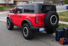 福特 Bronco 2 门行李箱测试：载货空间有多大
