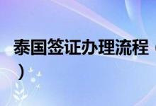 泰国签证办理流程（泰国签证办理流程是什么）