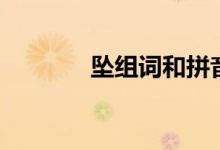 坠组词和拼音（汉字坠组词）