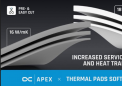 Alphacool 推出新的 APEX 软导热垫