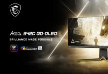 微星旗舰MEG 342C QD-OLED曲面电竞显示器终于发布