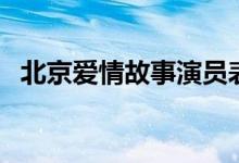 北京爱情故事演员表（北京爱情故事介绍）