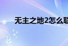 无主之地2怎么联机（联机方法介绍）