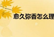 愈久弥香怎么理解（愈久弥香解释）