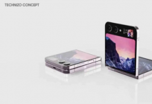 这个 Galaxy Z Flip 5 概念有三个显示器
