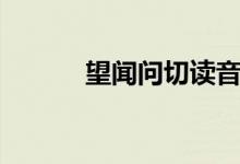 望闻问切读音（望闻问切拼音）