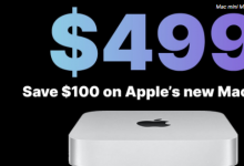 亚马逊将 Apple 的 Mac mini M2 降至 499 美元最低价