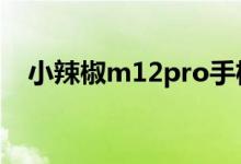 小辣椒m12pro手机怎么样（小辣椒m1）