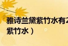 雅诗兰黛紫竹水有250毫升装的吗（雅诗兰黛紫竹水）