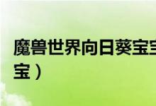 魔兽世界向日葵宝宝在哪（魔兽世界向日葵宝宝）