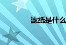 滤纸是什么纸（滤纸简述）