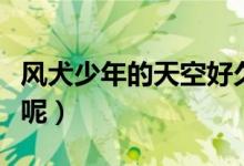 风犬少年的天空好久更新一次（什么时候播放呢）