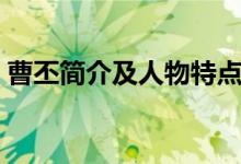 曹丕简介及人物特点（曹丕介绍及人物特点）