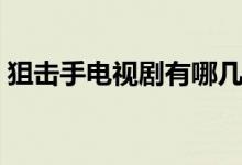 狙击手电视剧有哪几部（狙击手电视剧介绍）