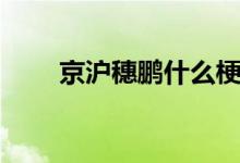 京沪穗鹏什么梗（京沪穗鹏的意思）