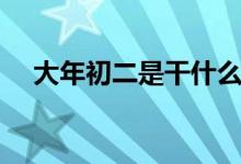 大年初二是干什么的（大年初二的习俗）