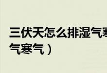 三伏天怎么排湿气寒气最好（三伏天怎么排湿气寒气）