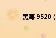 黑莓 9520(黑莓9520软件)