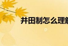 井田制怎么理解（井田制的实质）