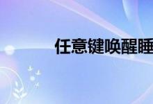 任意键唤醒睡眠（任意键唤醒）