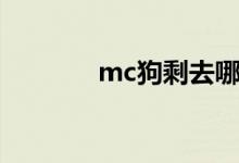mc狗剩去哪里了（mc狗剩）
