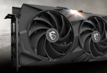 MSI GeForce RTX 4060 定制设计调低 RGB 以获得更干净的全黑外观