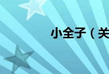 小全子（关于小全子介绍）