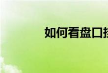 如何看盘口挂单（如何看盘）