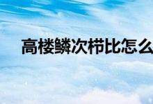 高楼鳞次栉比怎么读（鳞次栉比怎么读）