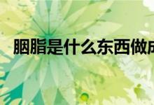 胭脂是什么东西做成的（胭脂是什么东西）