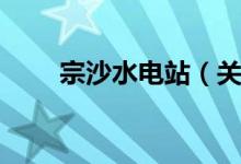 宗沙水电站（关于宗沙水电站介绍）
