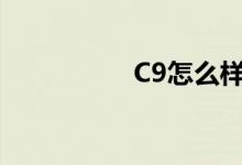 C9怎么样（c9好玩吗）