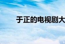 于正的电视剧大全（于正的电视剧）